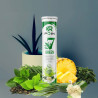 Dr. Comprimés effervescents détoxifiants Poin 7  Boisson diététique à base de plantes
