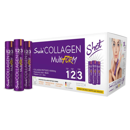 Suda Kollagen Shot Typ 1-2-3 Pfirsichgeschmack 10.000 mg